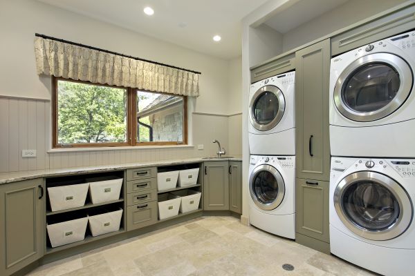 Laundry Storage Installation in Dripping Springs